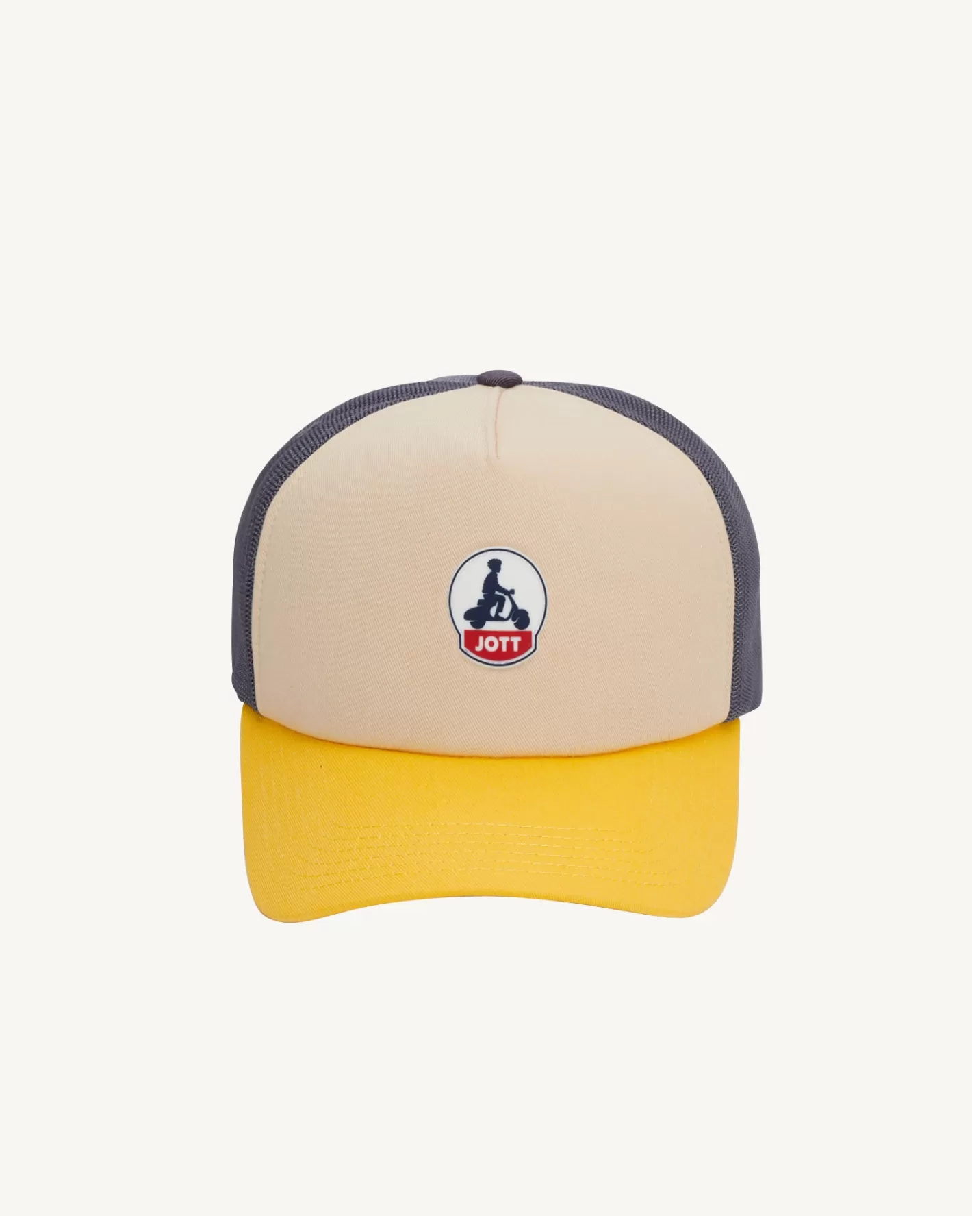 JOTT Casquette bicolore à filet Miel/Argile/Marine Sail Sale