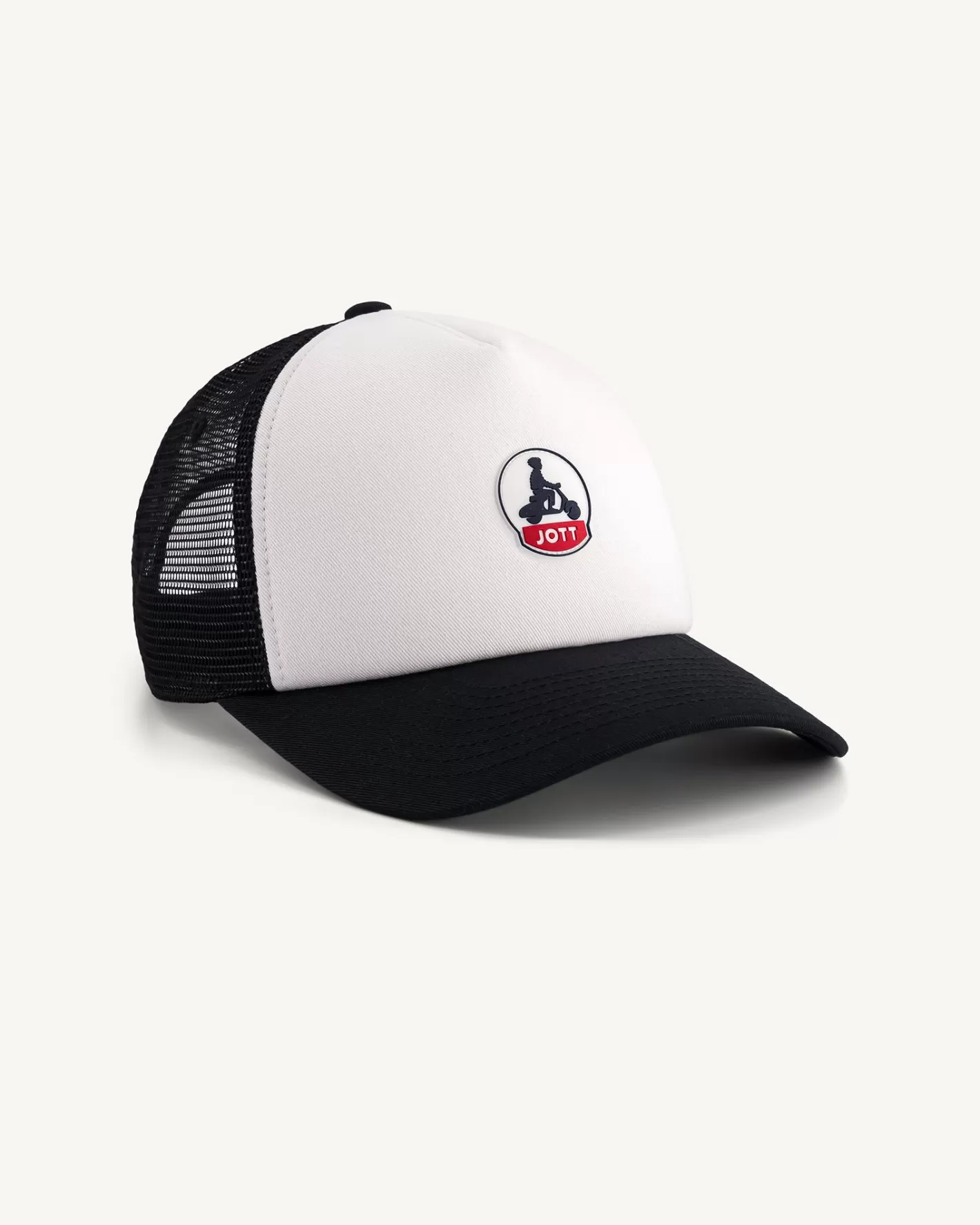 JOTT Casquette bicolore à filet Noir/Blanc/Noir Sail 2.0 Fashion