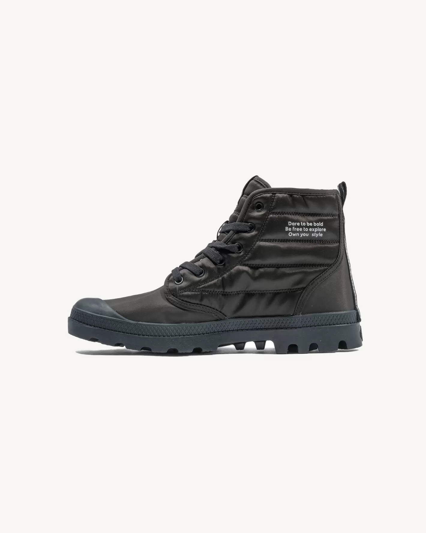 JOTT Chaussures montantes Rhona Pampa Hi Dare x PALLADIUM NOIR Outlet