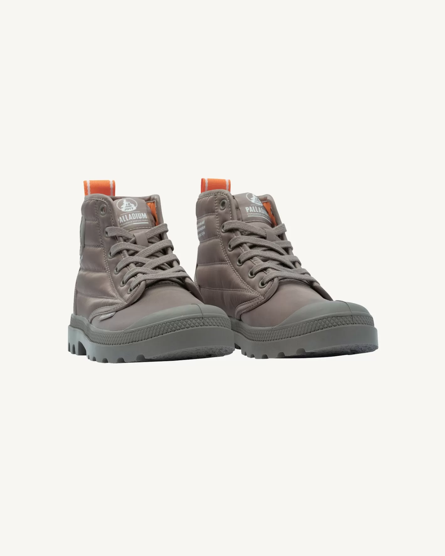 JOTT Chaussures montantes Rhona Pampa Hi Dare x PALLADIUM TAUPE Outlet