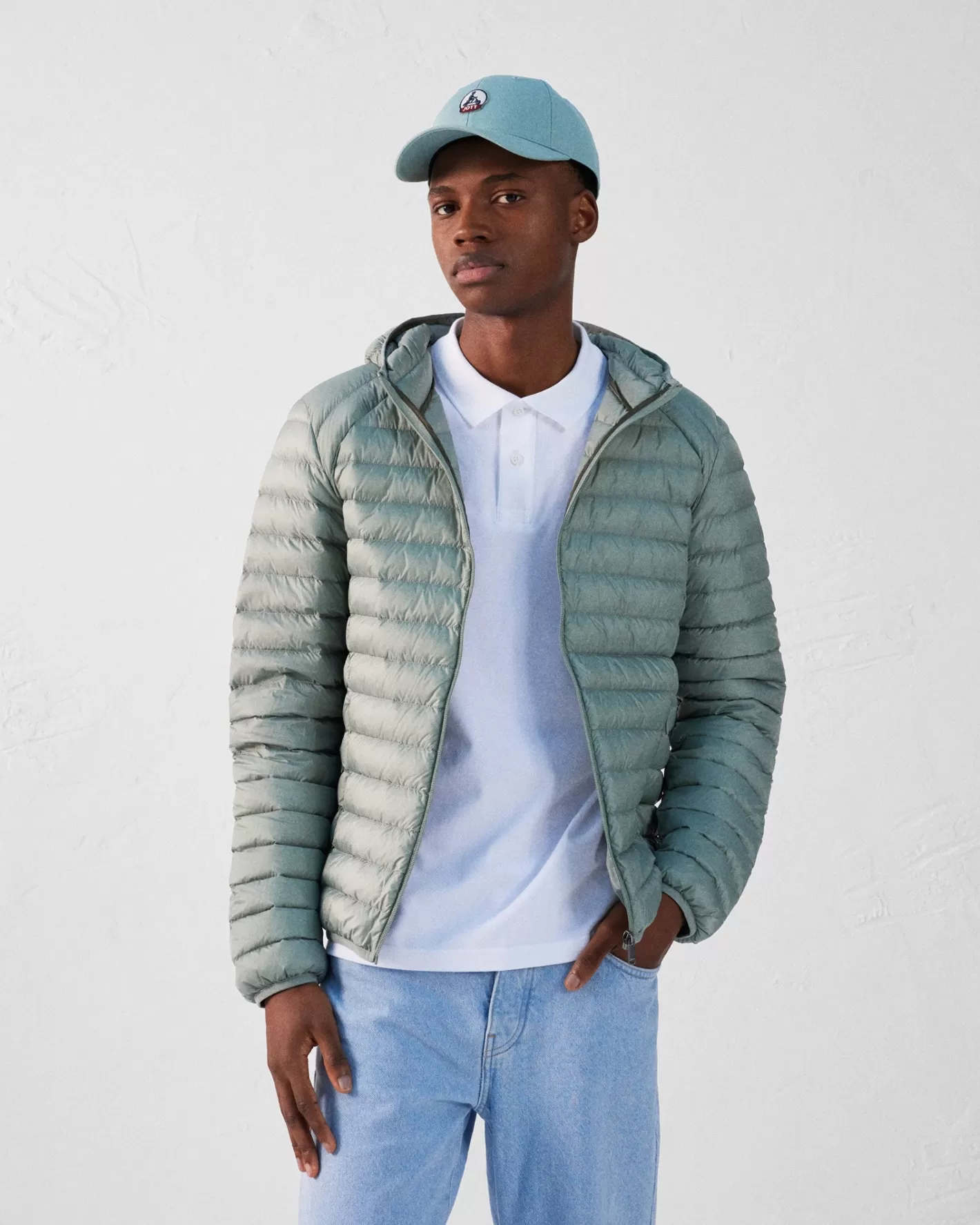 JOTT Doudoune légère à capuche Vert minéral Nico WVERTMINERAL Hot