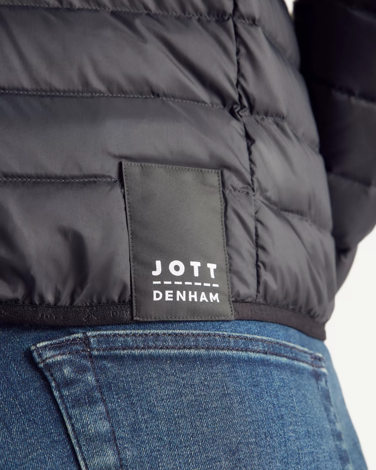 JOTT Doudoune légère avec détails en denim Flight MNW x DENHAM NOIR Shop