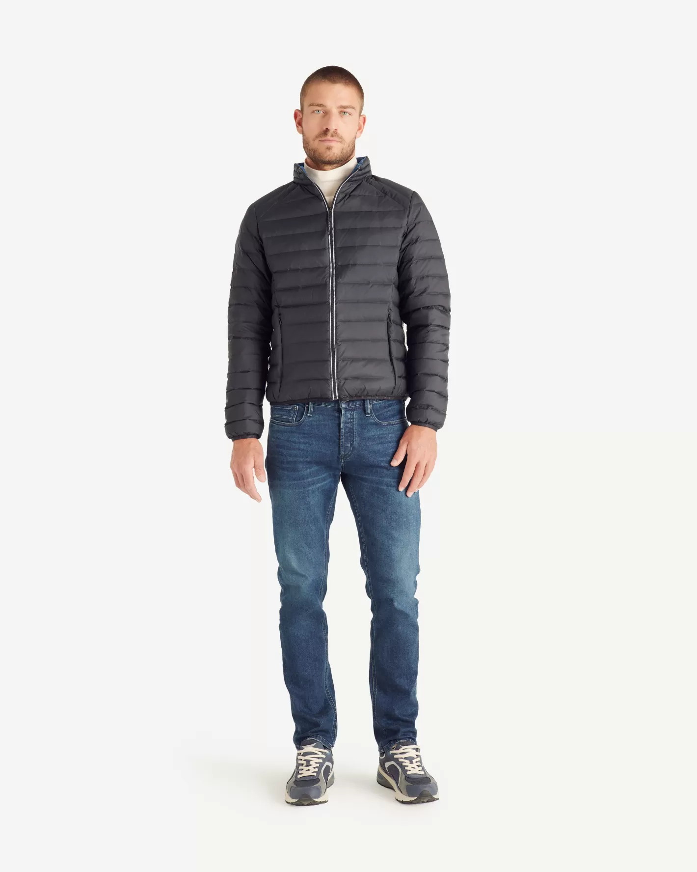 JOTT Doudoune légère avec détails en denim Flight MNW x DENHAM NOIR Shop