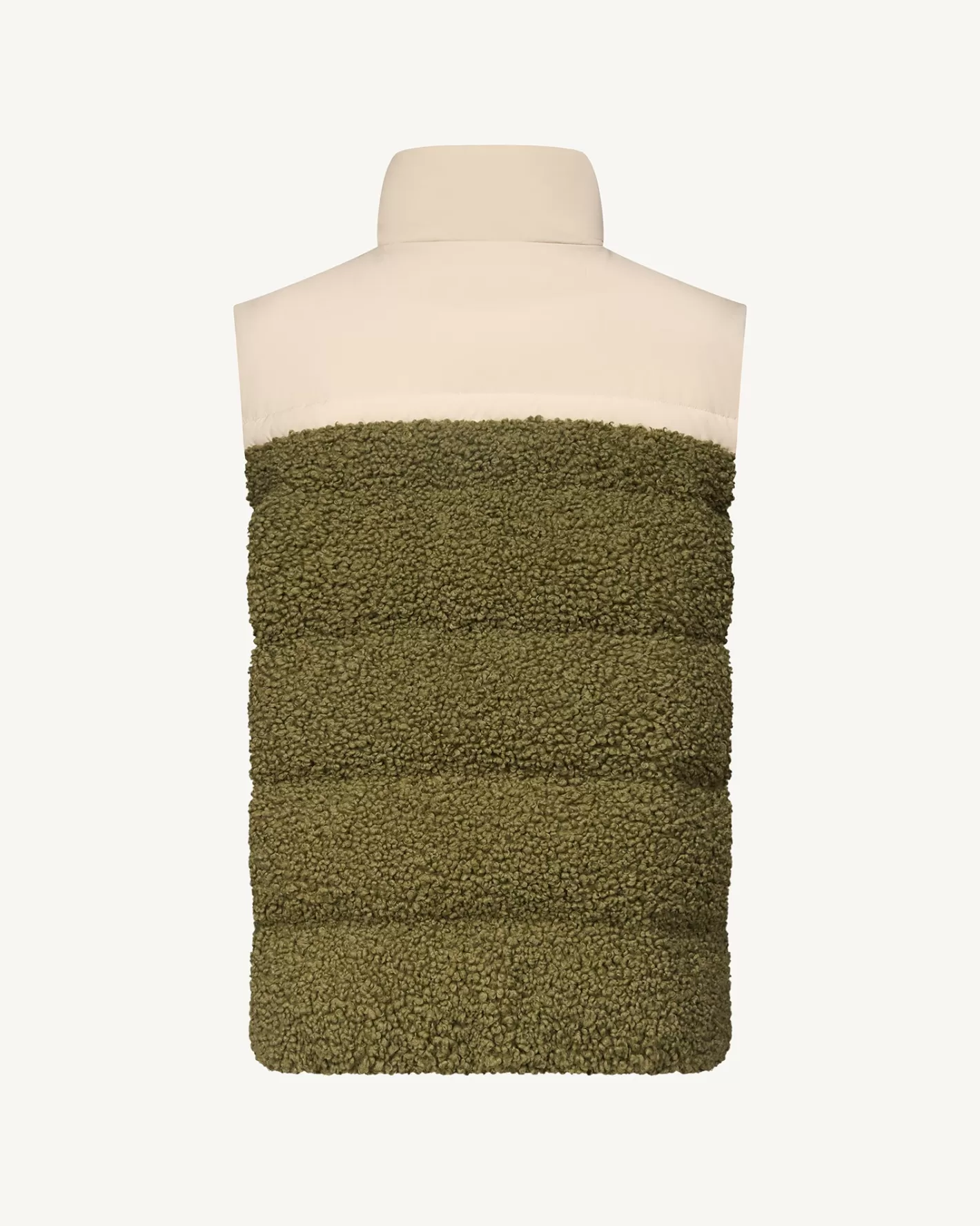 doudoune_sans_manches_bimatire_en_sherpa_army_matis_5.webp JOTT Doudoune sans manches bi-matière en sherpa Matis ARMY Online