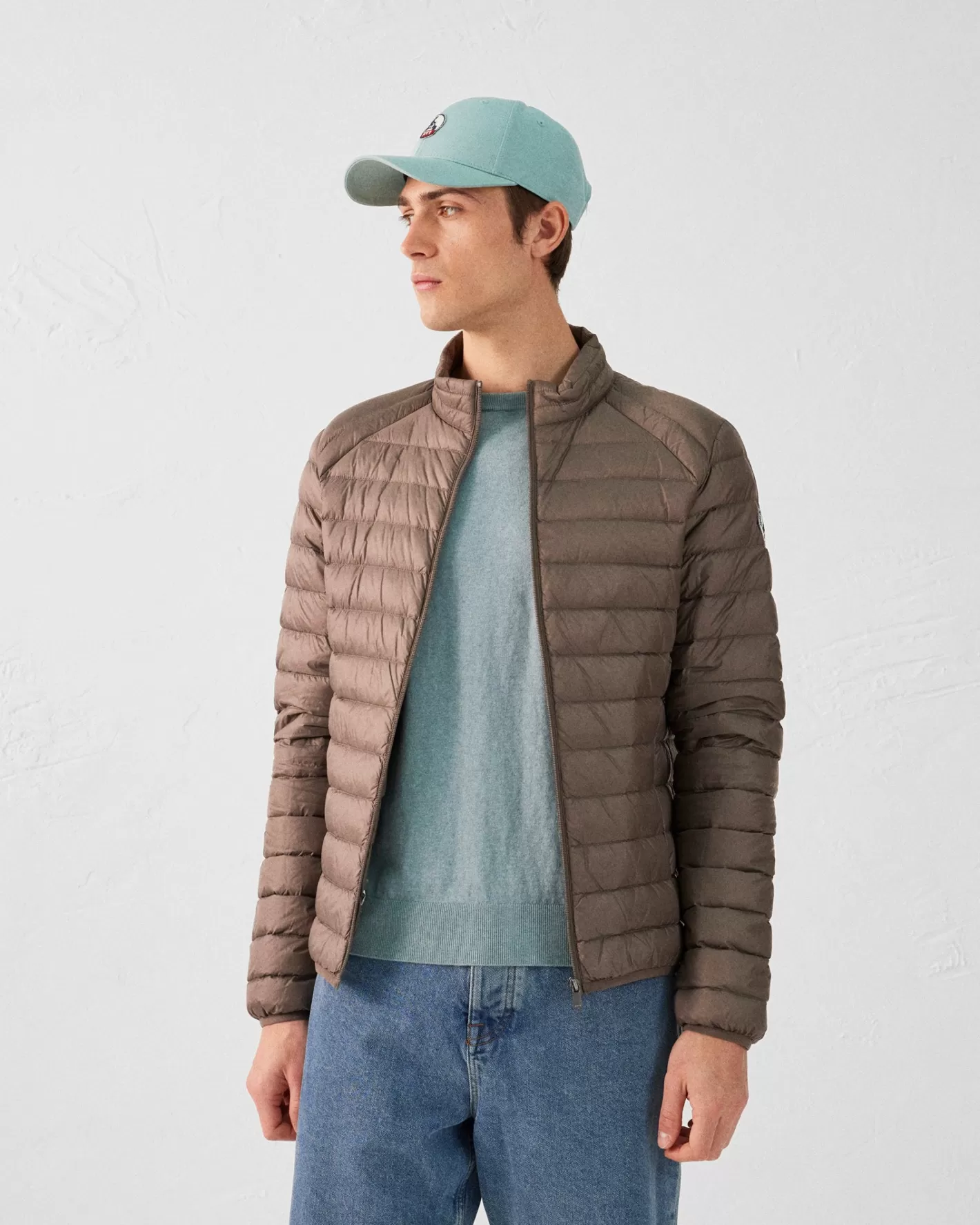 light_taupe_mat_down_jacket_2.webp JOTT Light Mat down jacket TAUPE Cheap
