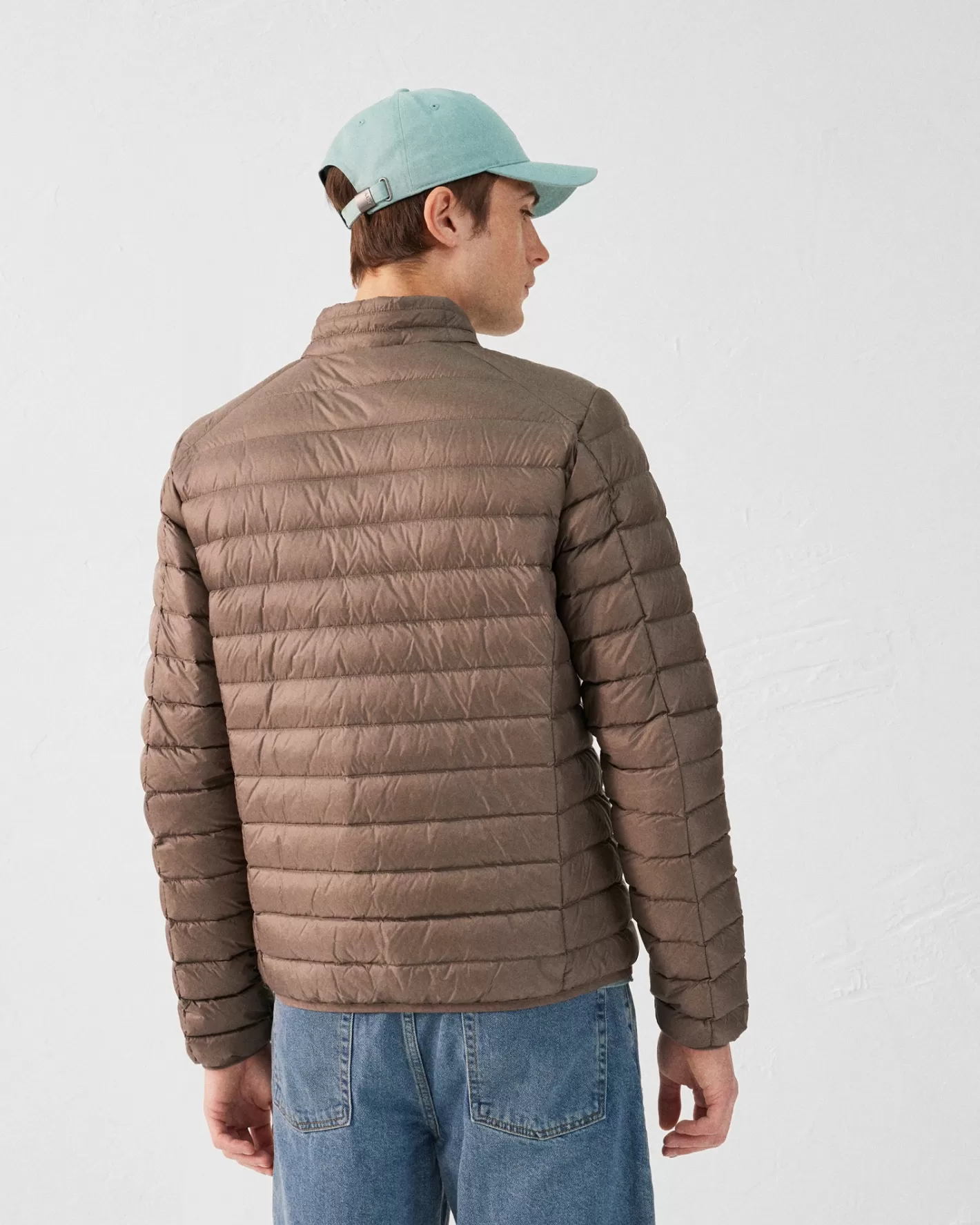 light_taupe_mat_down_jacket_3.webp JOTT Light Mat down jacket TAUPE Cheap