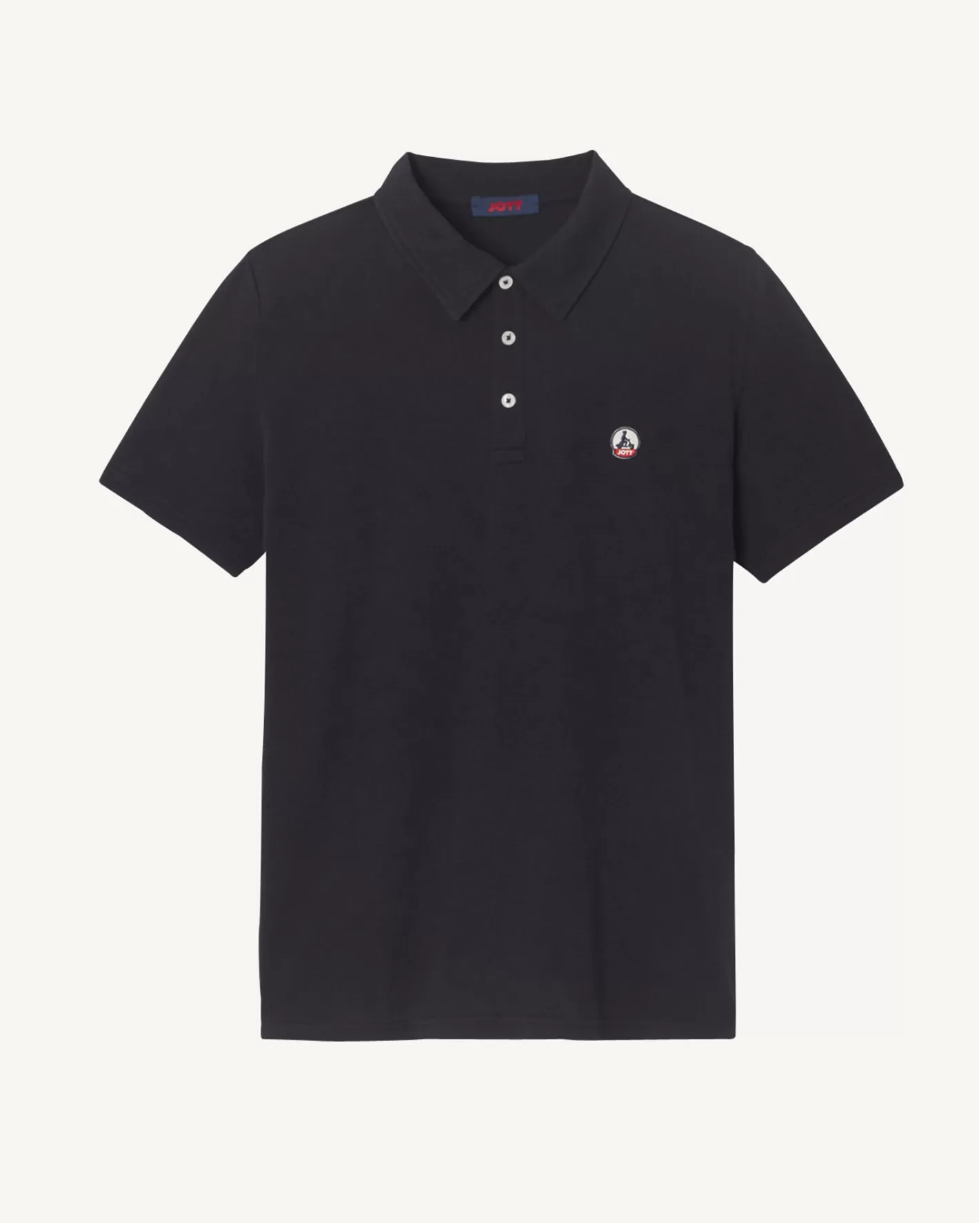 JOTT Polo en coton biologique Lavan NOIR Clearance