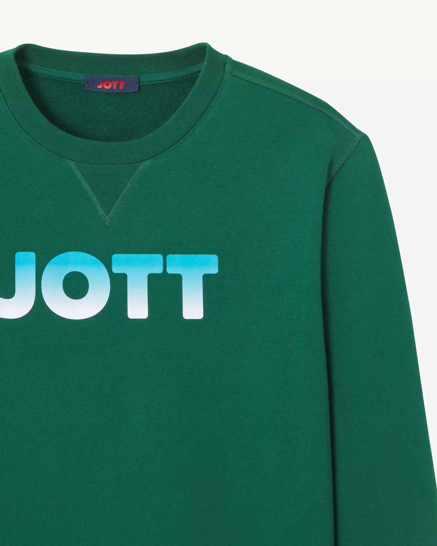 sweat_en_coton_biologique_vert_fonc_braga_2.webp JOTT Sweat en coton biologique Vert foncé Braga VERTFONCE Discount